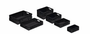 Plastic container ESD VDA-RL-KLT 4013