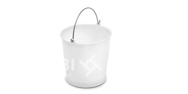 Congost plastic bucket with stainless steel handle grip 13 l 10