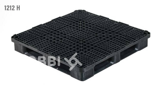 Пластмасов палет 1212 H basic 6ROR
