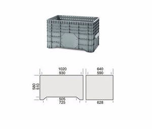 Plastic tub Storage Unit Model 1400 A