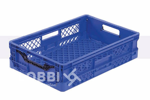 Plastic collasible crate for snack 1448