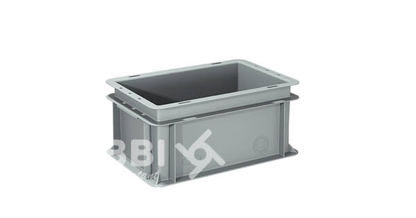 Congost plastic solid container with closed handles 3214