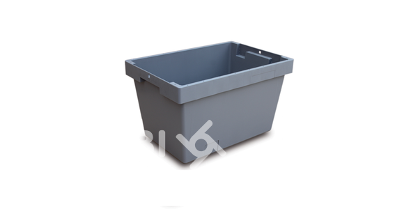 Congost plastic solid container with closed handles 493016