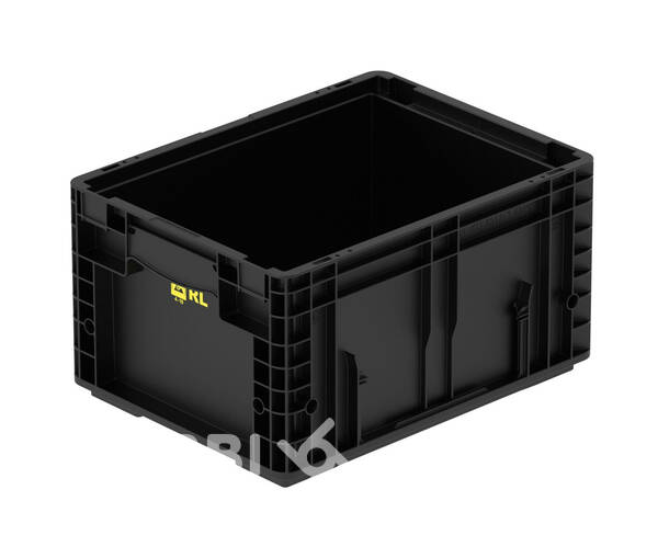 Plastic container ESD VDA-RL-KLT 4013