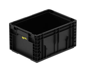 Plastic container ESD VDA-RL-KLT 4013